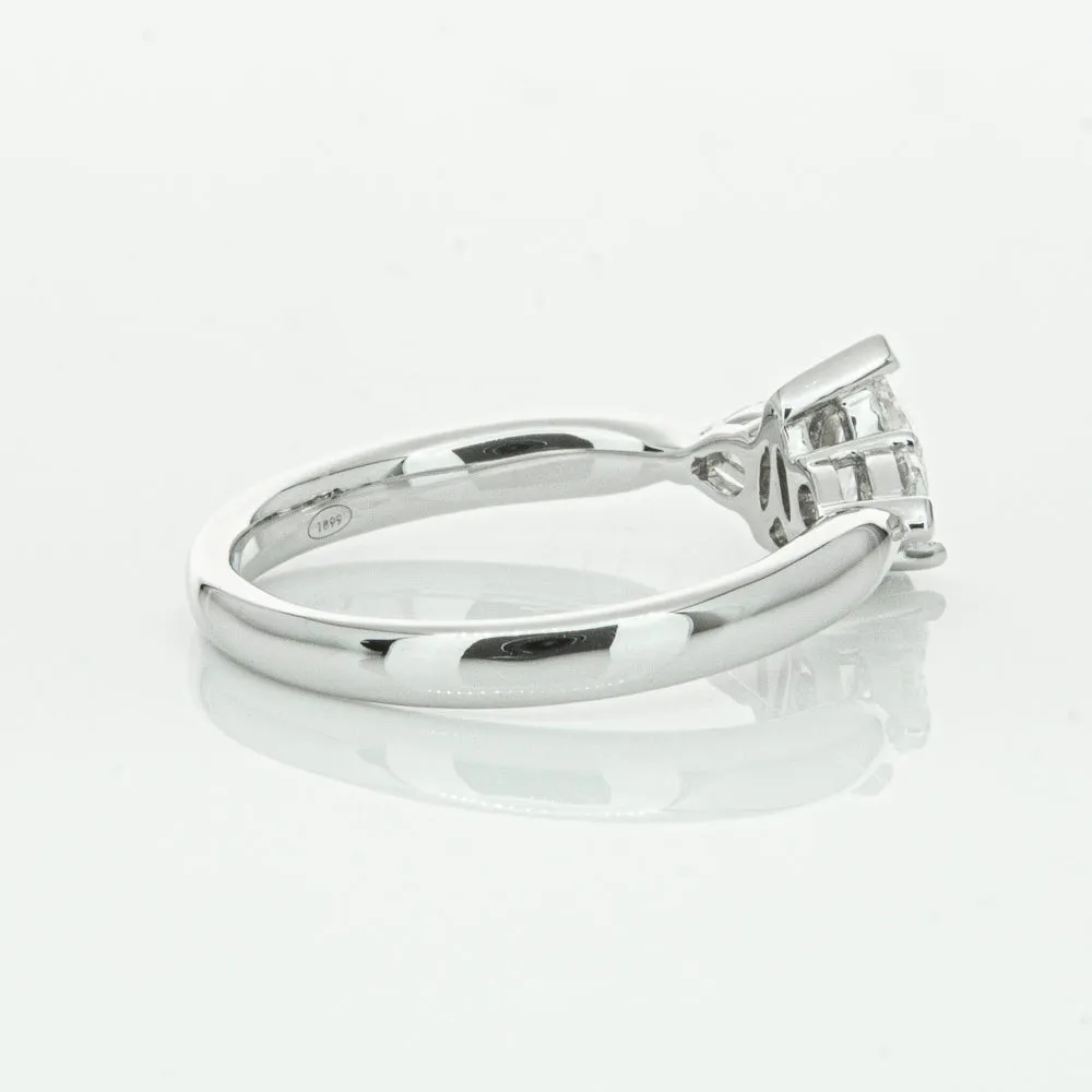 18ct White Gold .52ct Pear Cut Diamond Ayla Ring