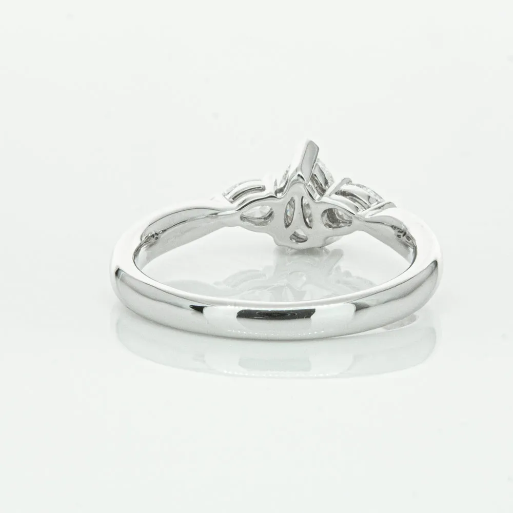 18ct White Gold .52ct Pear Cut Diamond Ayla Ring