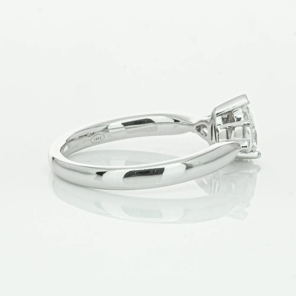 18ct White Gold .52ct Pear Cut Diamond Ayla Ring