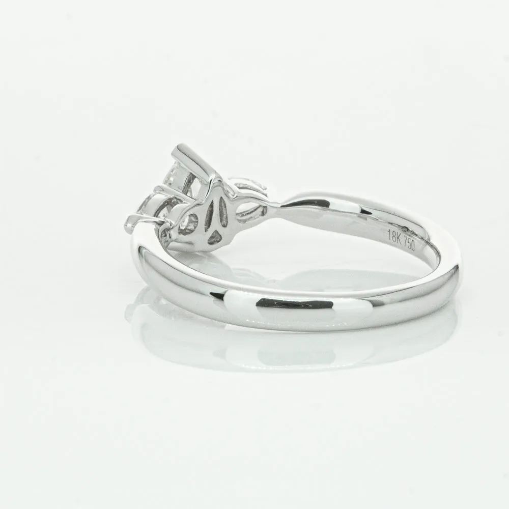 18ct White Gold .52ct Pear Cut Diamond Ayla Ring