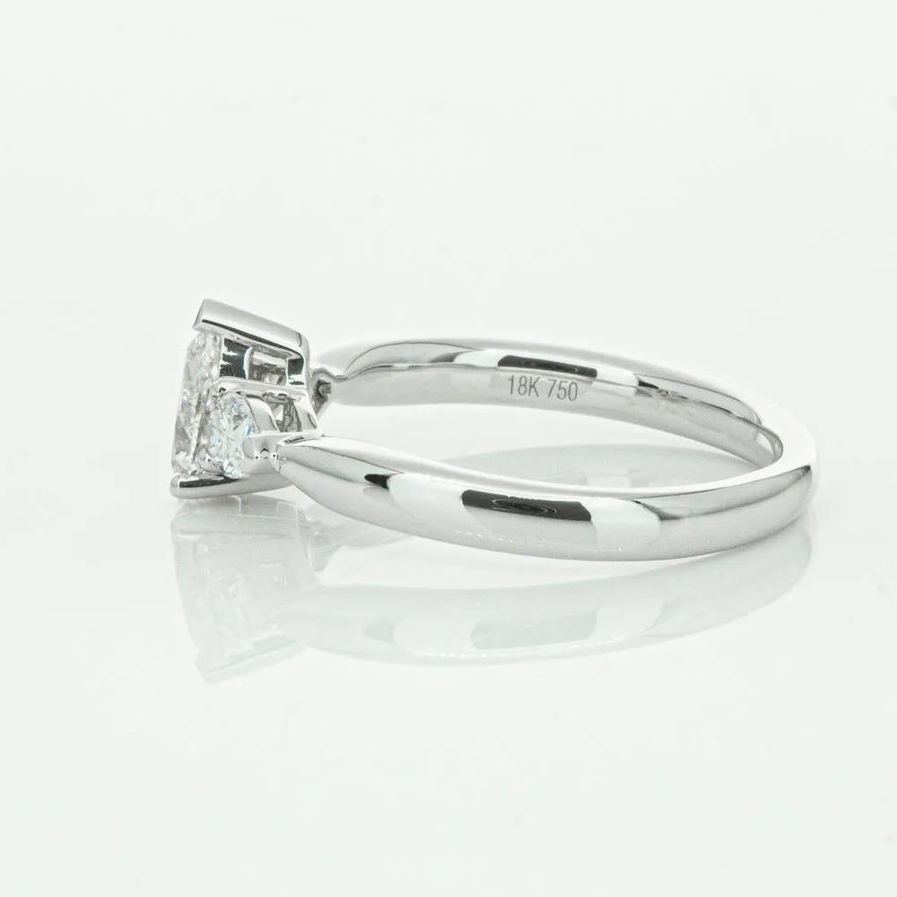 18ct White Gold .52ct Pear Cut Diamond Ayla Ring