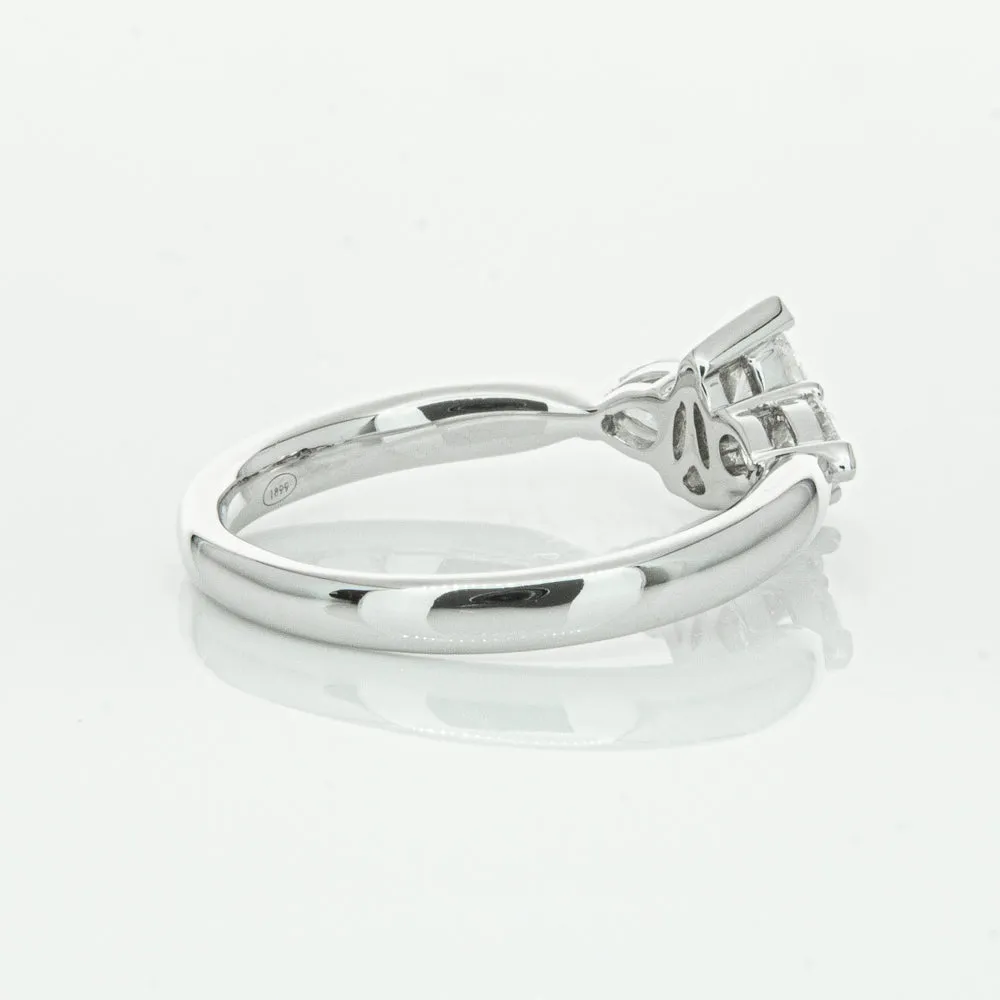 18ct White Gold .52ct Pear Cut Diamond Ayla Ring