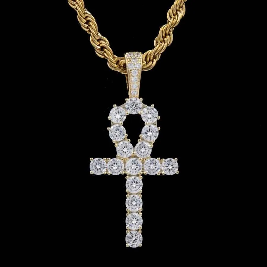 18k Vermeil Ankh Cross