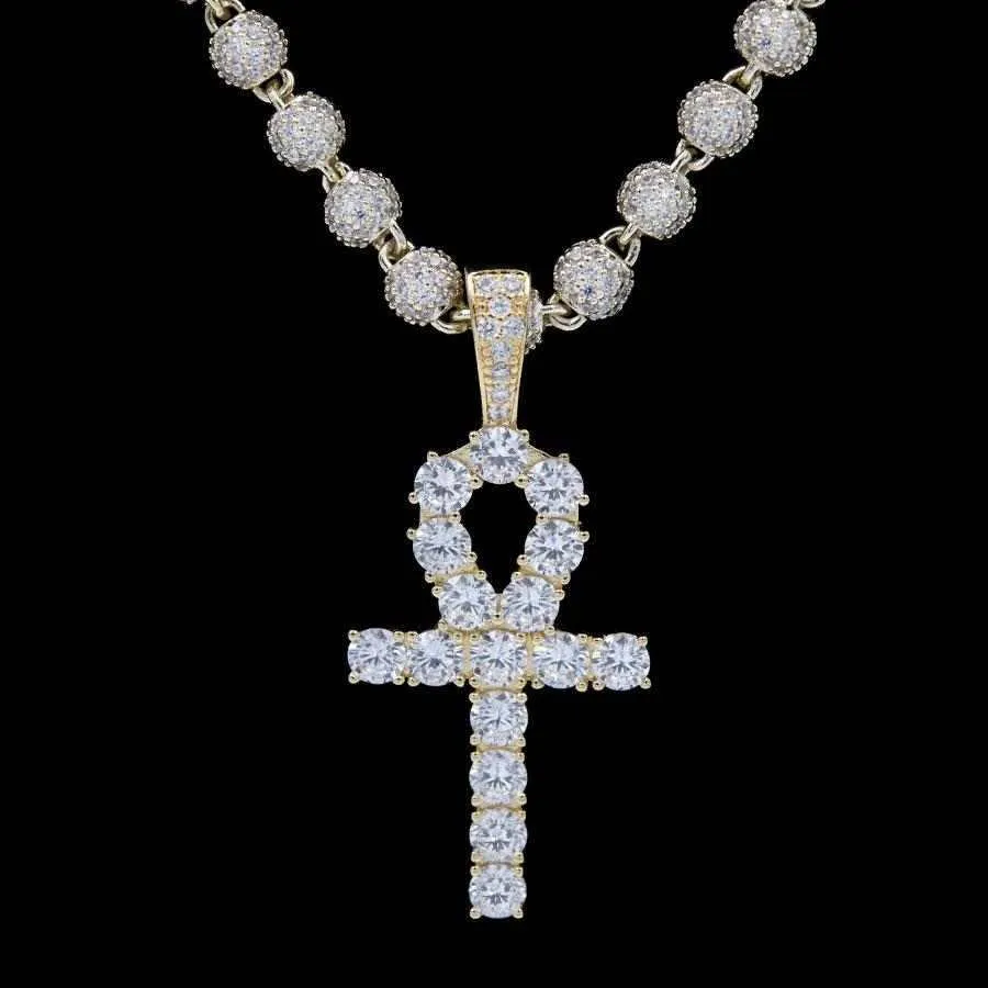 18k Vermeil Ankh Cross