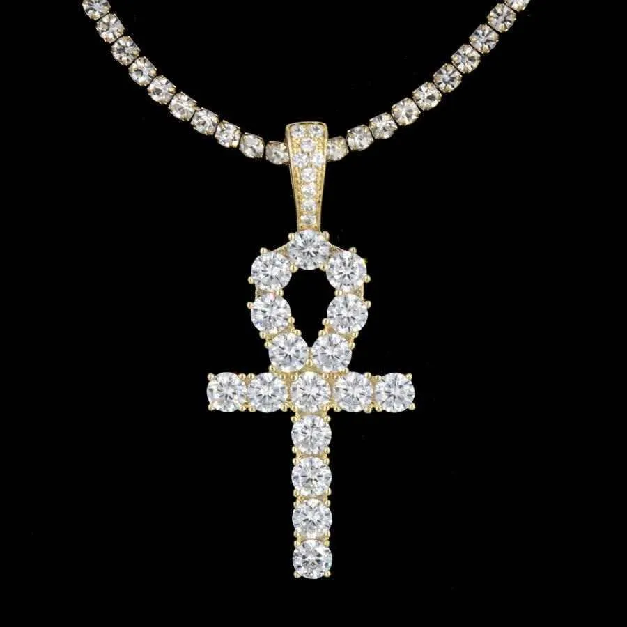 18k Vermeil Ankh Cross