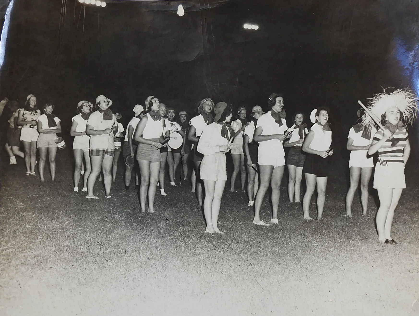 1960's All Girl Kazoo Marching Band Photograph