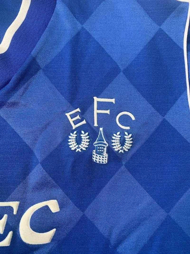 1986-89 Everton Home Shirt M (Excellent)