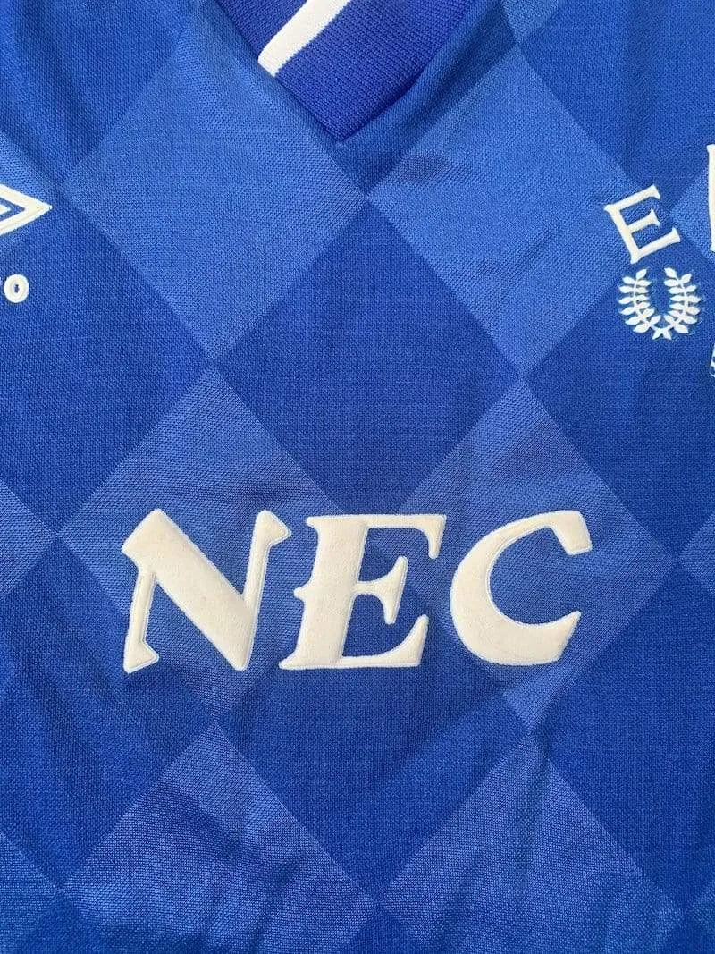 1986-89 Everton Home Shirt M (Excellent)