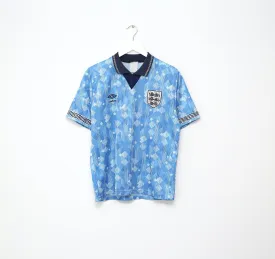 1990/92 England Vintage Umbro 3rd Football Shirt (S) Italia 90