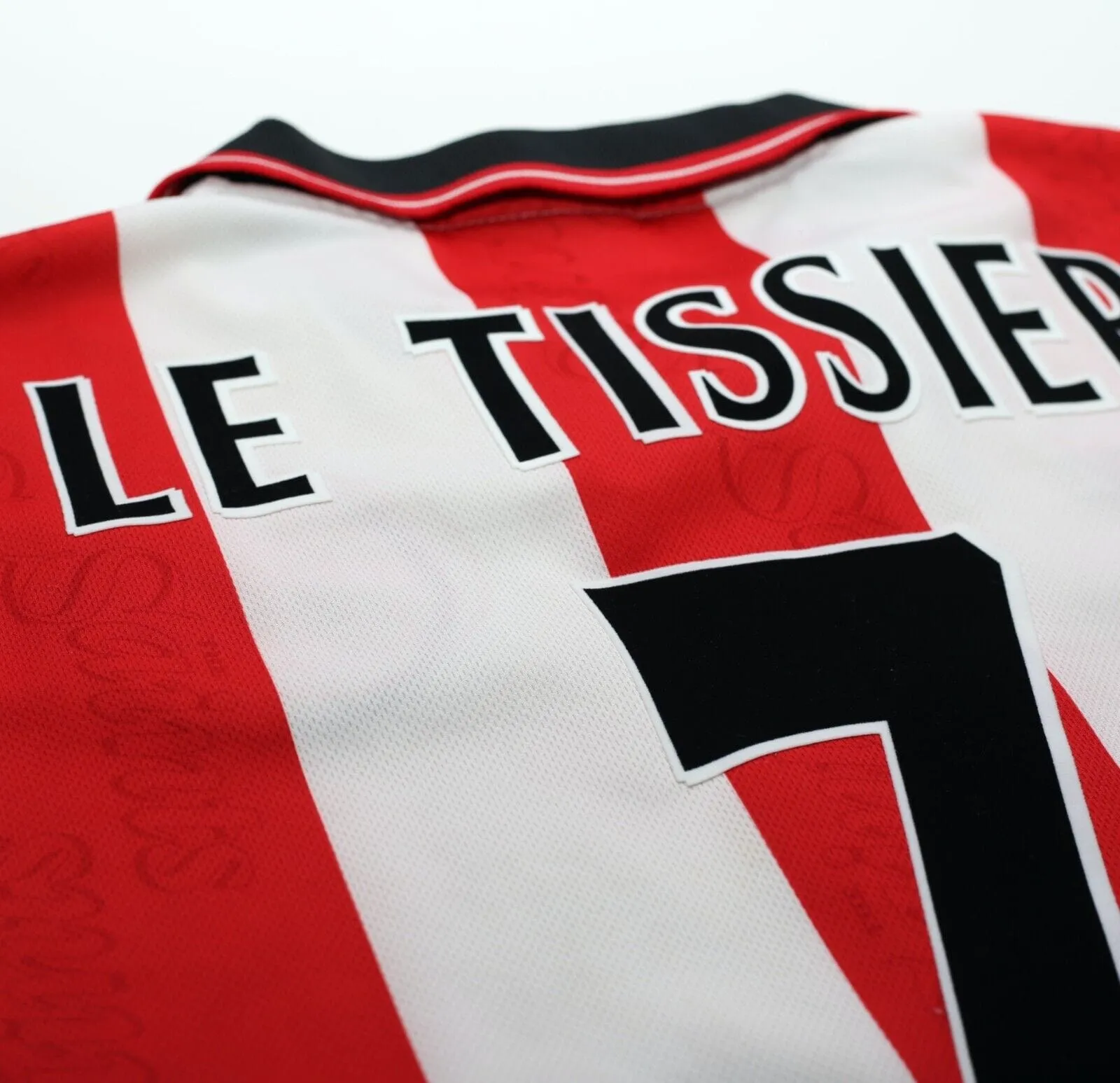 1997/99 LE TISSIER #7 Southampton Vintage PONY Home Football Shirt Jersey (L)