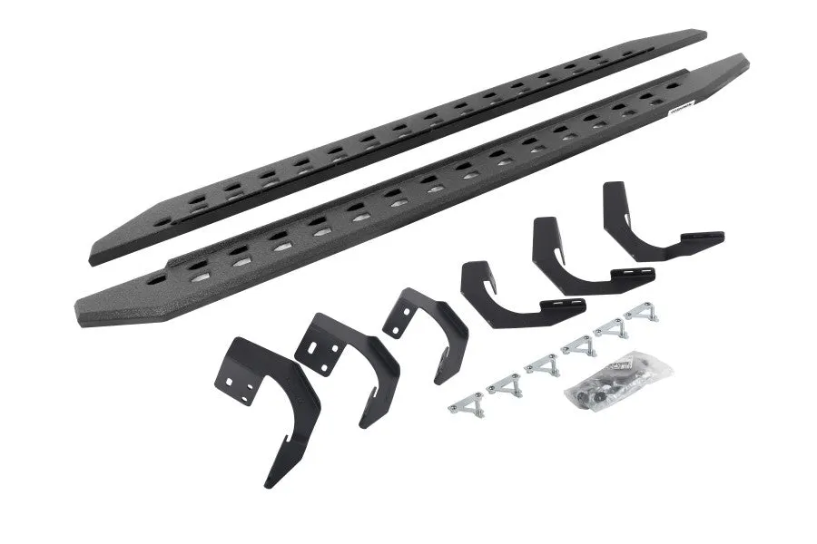 2015-18 Ram 1500 & 2019  Ram 1500 Classic Go Rhino RB20 Slim Line Running Boards w/ Mounting Brackets