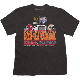 2016 Peach Bowl Alabama Washington College Football Playoff Stadium T-Shirt