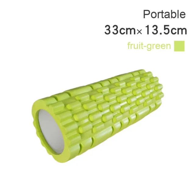 33cm45cmHollow Yoga Column Roller Yoga Block Eva Foam Roller for Pilates Fitness Gym Massage Muscle Relaxation Sport Tools