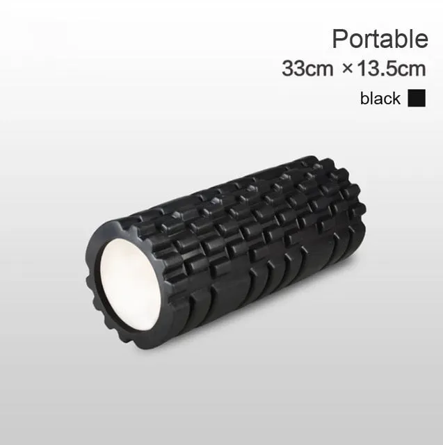 33cm45cmHollow Yoga Column Roller Yoga Block Eva Foam Roller for Pilates Fitness Gym Massage Muscle Relaxation Sport Tools