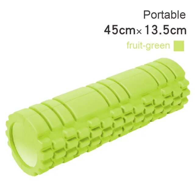 33cm45cmHollow Yoga Column Roller Yoga Block Eva Foam Roller for Pilates Fitness Gym Massage Muscle Relaxation Sport Tools