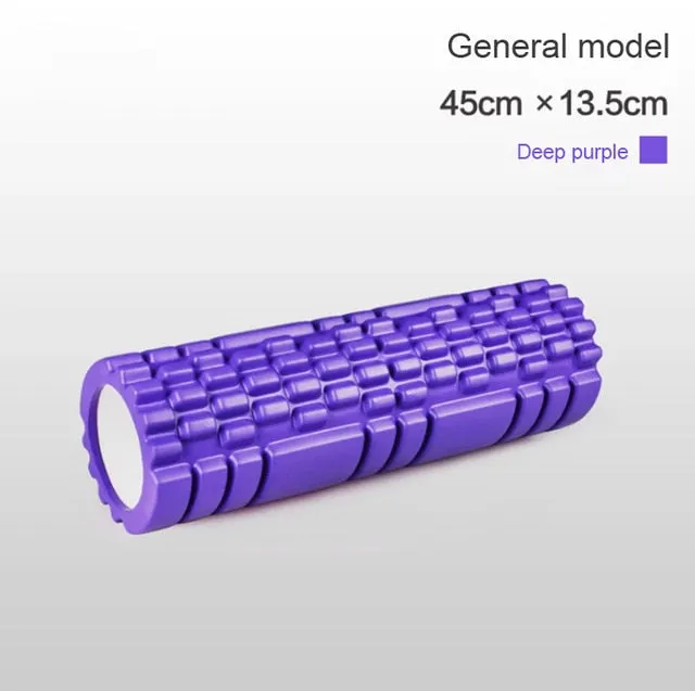 33cm45cmHollow Yoga Column Roller Yoga Block Eva Foam Roller for Pilates Fitness Gym Massage Muscle Relaxation Sport Tools