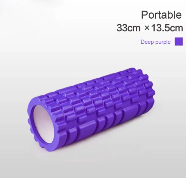 33cm45cmHollow Yoga Column Roller Yoga Block Eva Foam Roller for Pilates Fitness Gym Massage Muscle Relaxation Sport Tools