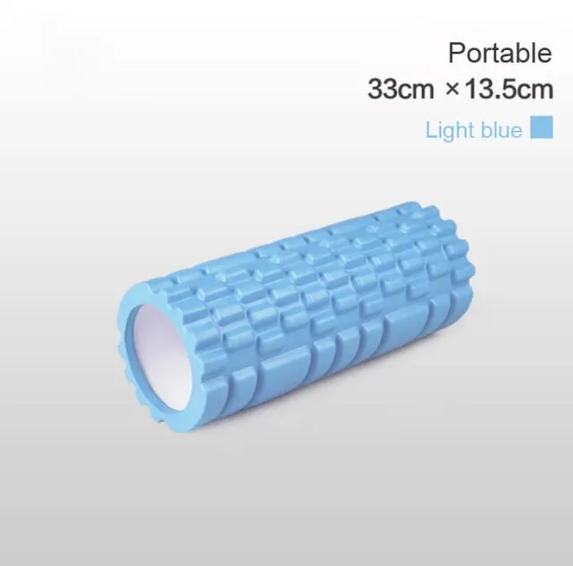 33cm45cmHollow Yoga Column Roller Yoga Block Eva Foam Roller for Pilates Fitness Gym Massage Muscle Relaxation Sport Tools