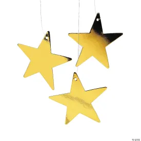 5" Gold Star Cutouts