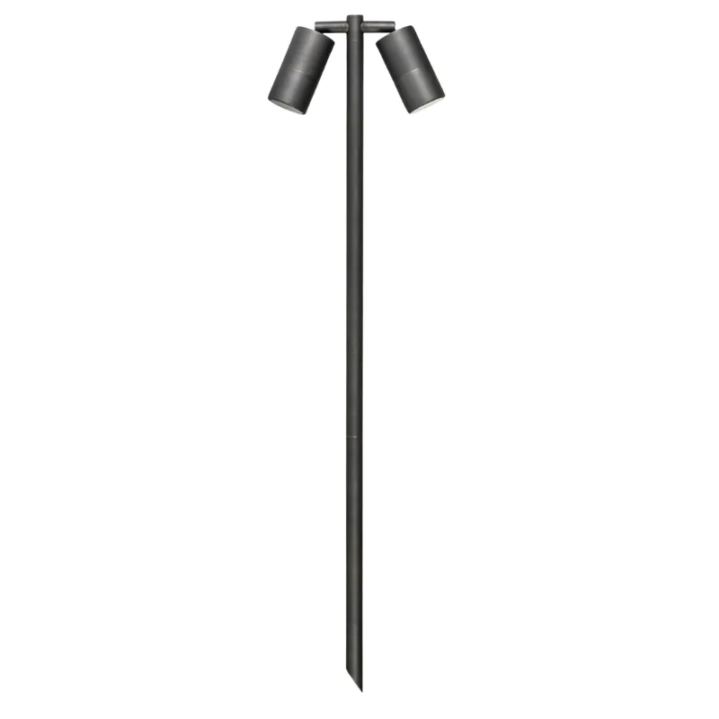 Adjustable Double Head Spike Light | Assorted Finishes | TRIColour