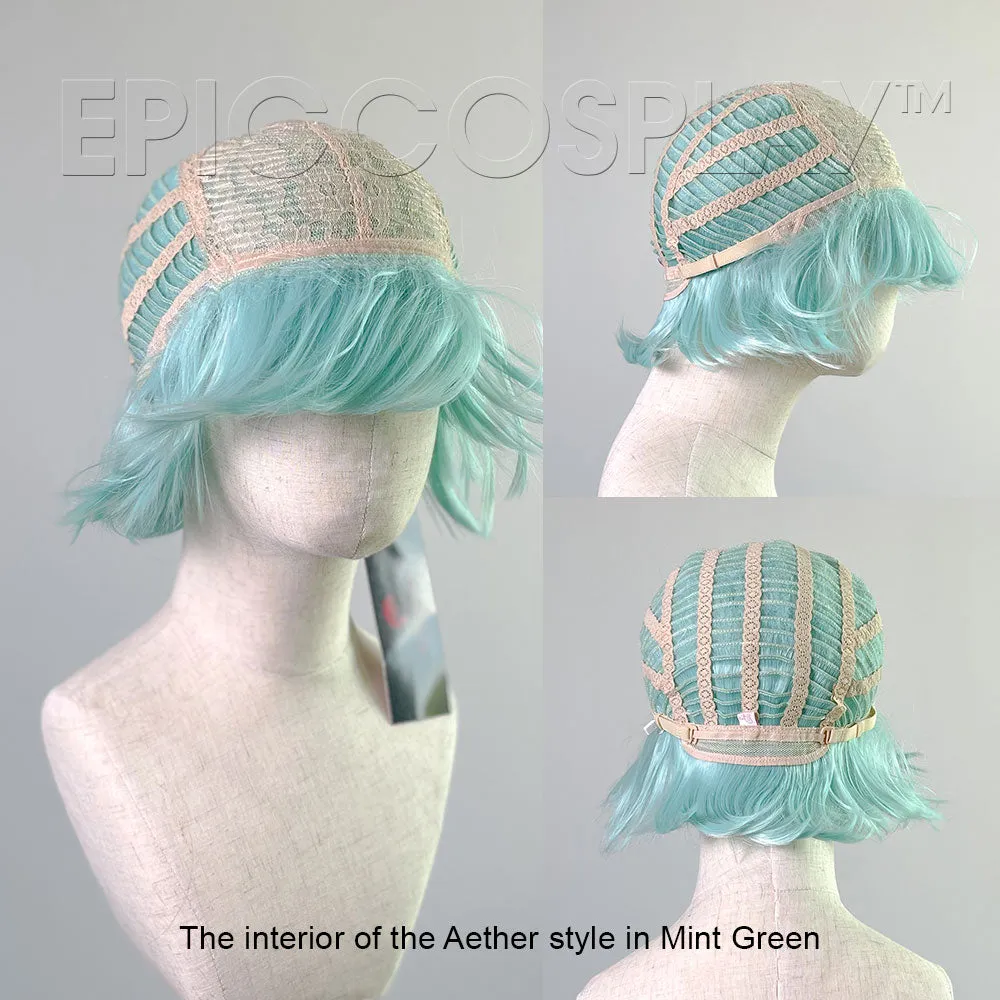 Aether - Silvery Grey Wig