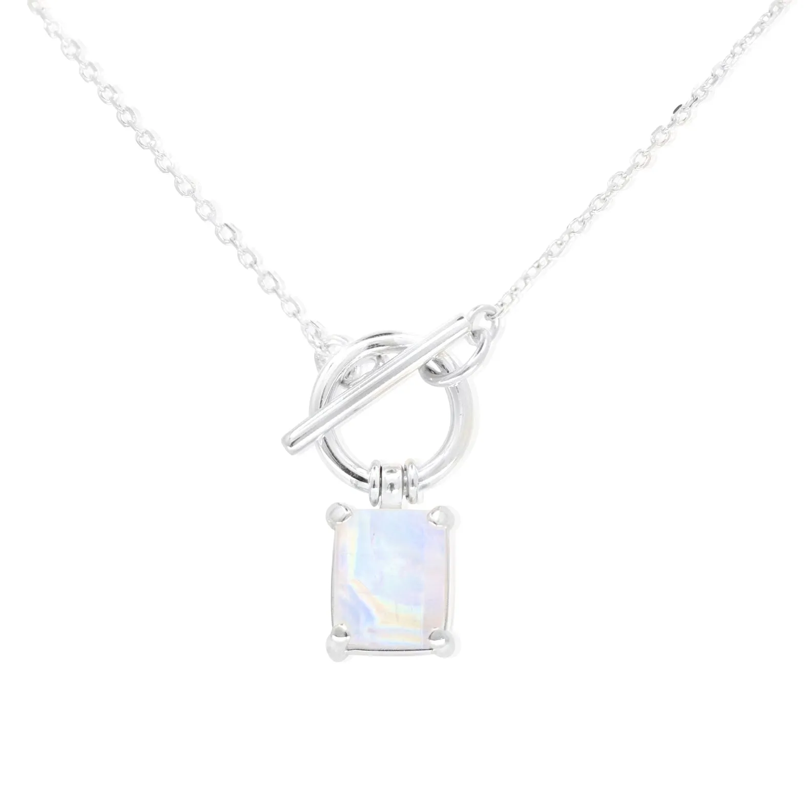 Alchemy Moonstone Silver Necklace