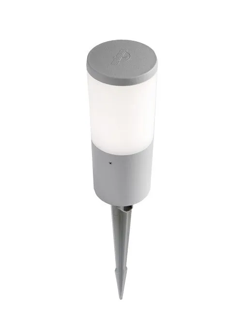 Amelia 250 mm Black/Grey Opal LED 6W CCT Bollard Spike Light CLEARANCE