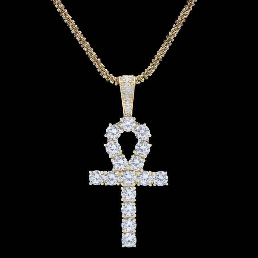 Ankh Cross in Yellow Gold