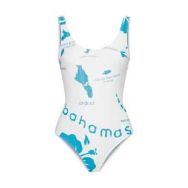 ARCHIPELAGO SWIMSUIT- WHITE & AQUA