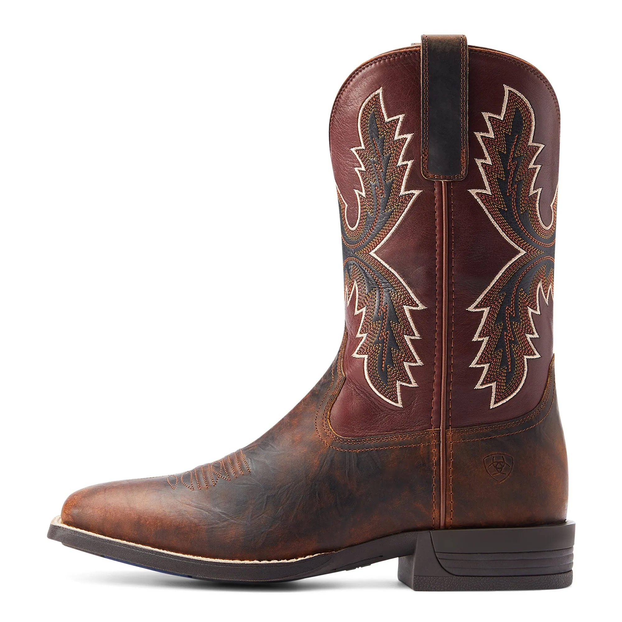 Ariat Mens 10044574 Pay Window Cowboy Boots in Bartop Brown