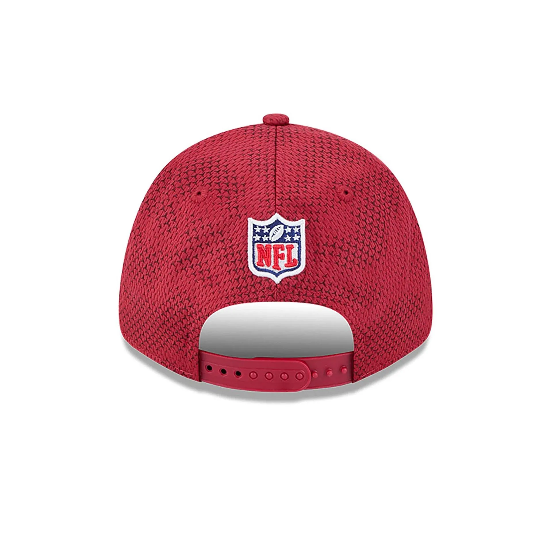 Arizona Cardinals NFL Sideline 2024 Dark Red 9FORTY Stretch Snap Cap