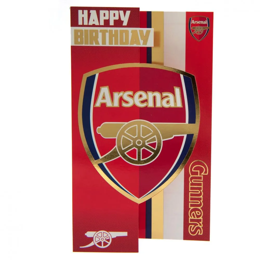 Arsenal FC Birthday Card