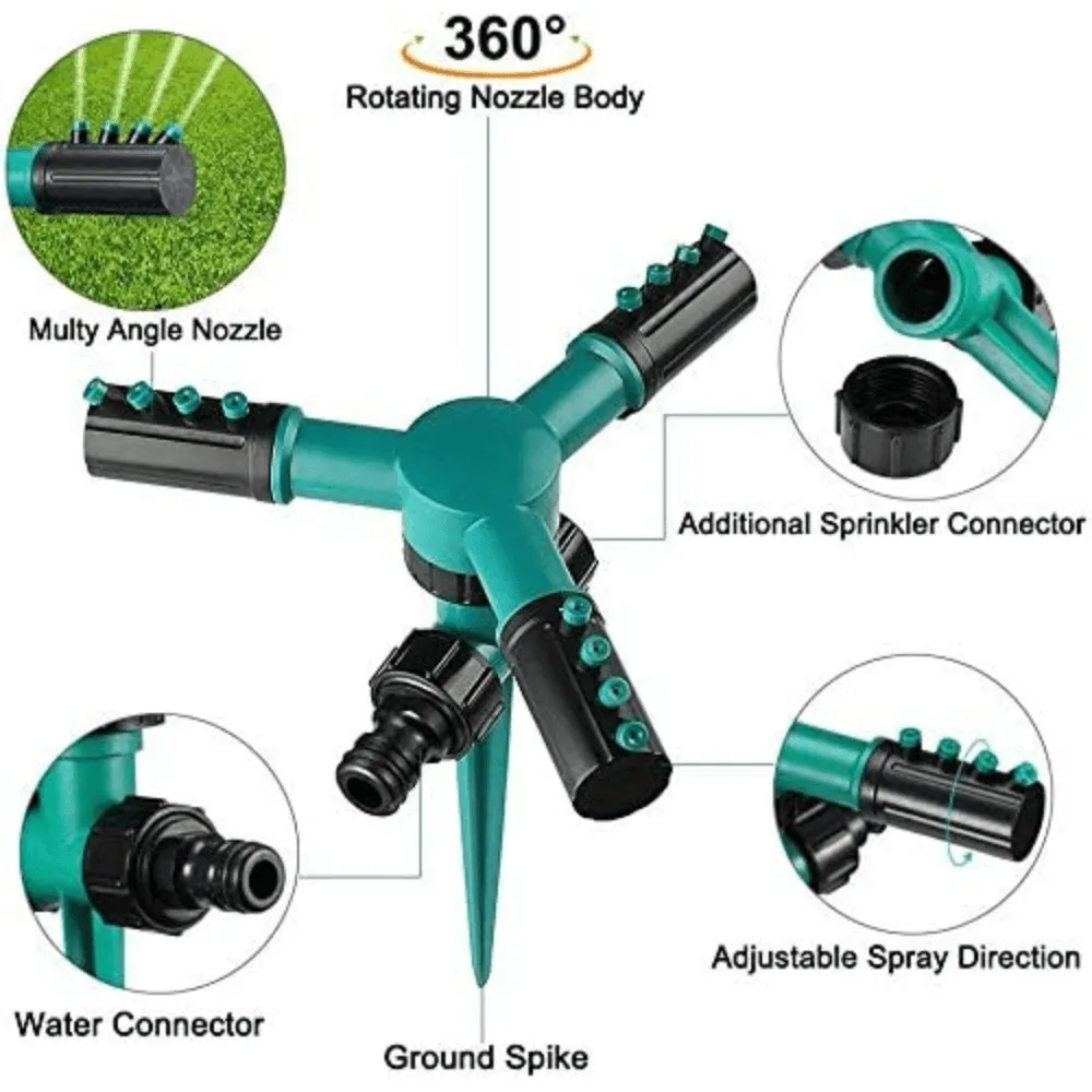 Automatic 360 Degree Rotating Arm Sprinkle