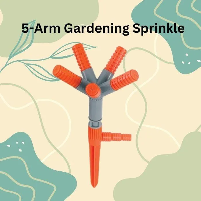 Automatic 360 Degree Rotating Arm Sprinkle