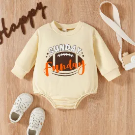 Baby Football Romper