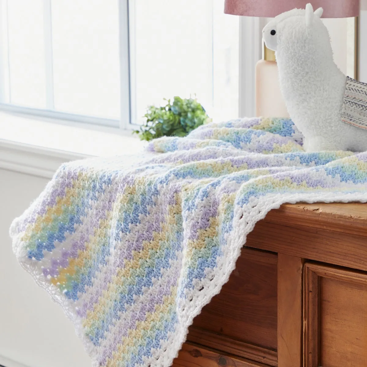 Baby Spike Stitch Blanket