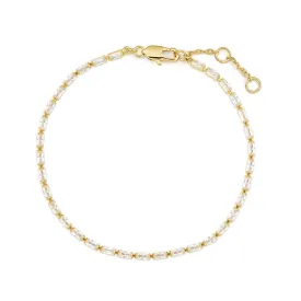 Baguette CZ Tennis Bracelet