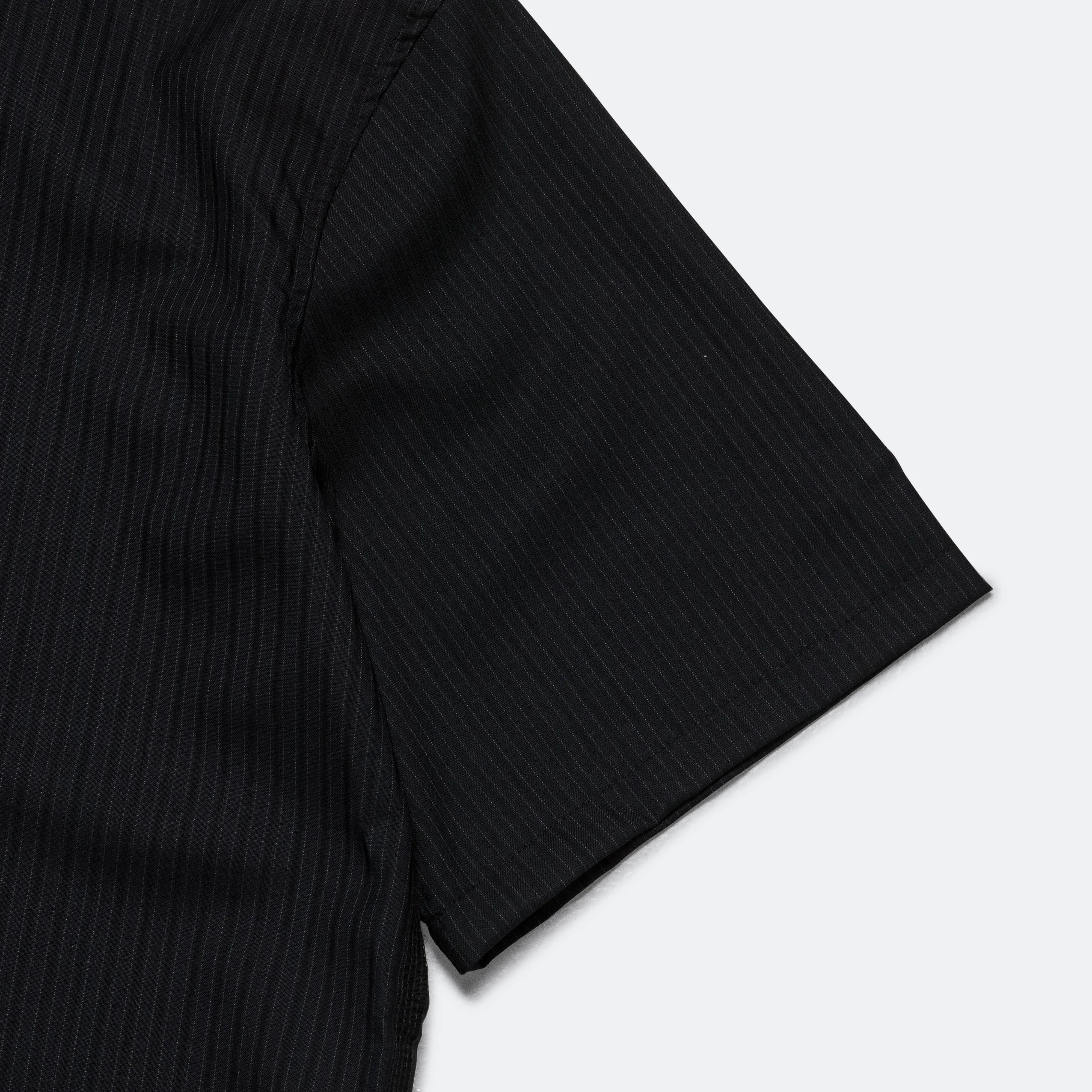 Big SS Shirt - Black Pinstripe