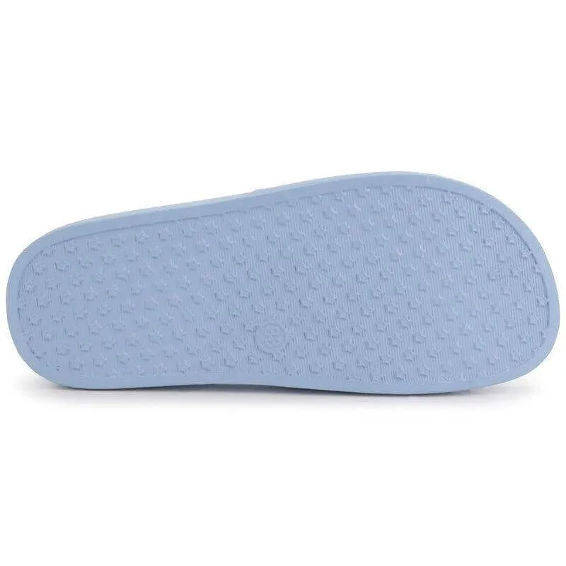 Boys Pale Blue Logo Sliders