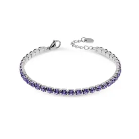 Bracciale tennis donna in acciaio LiuJo LJ2422