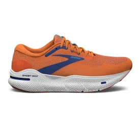 Brooks Ghost Max (Mens) - Red Orange/Black/Surf The Web