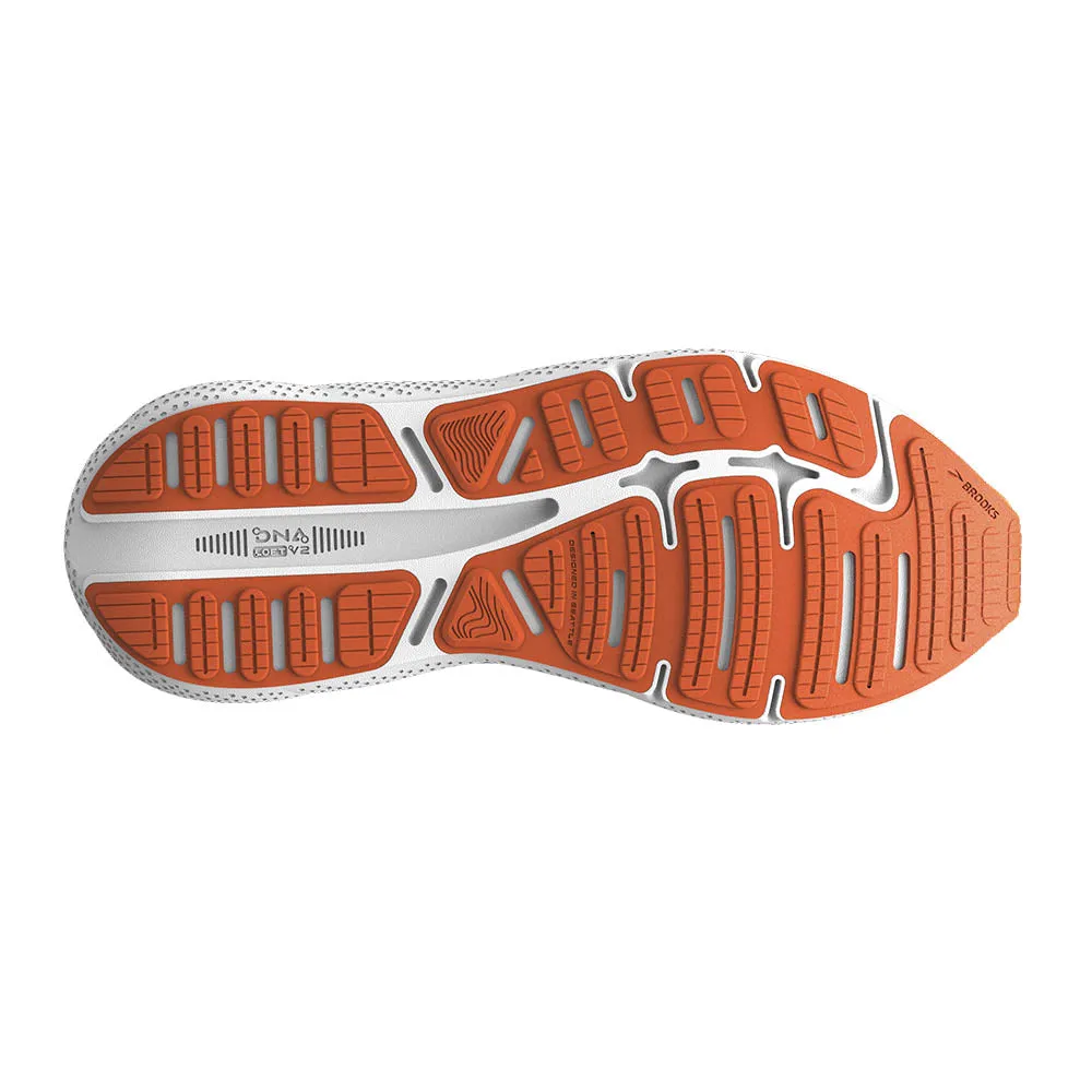 Brooks Ghost Max (Mens) - Red Orange/Black/Surf The Web