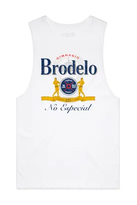 BSL Brodelo Tank Cut-Off - White