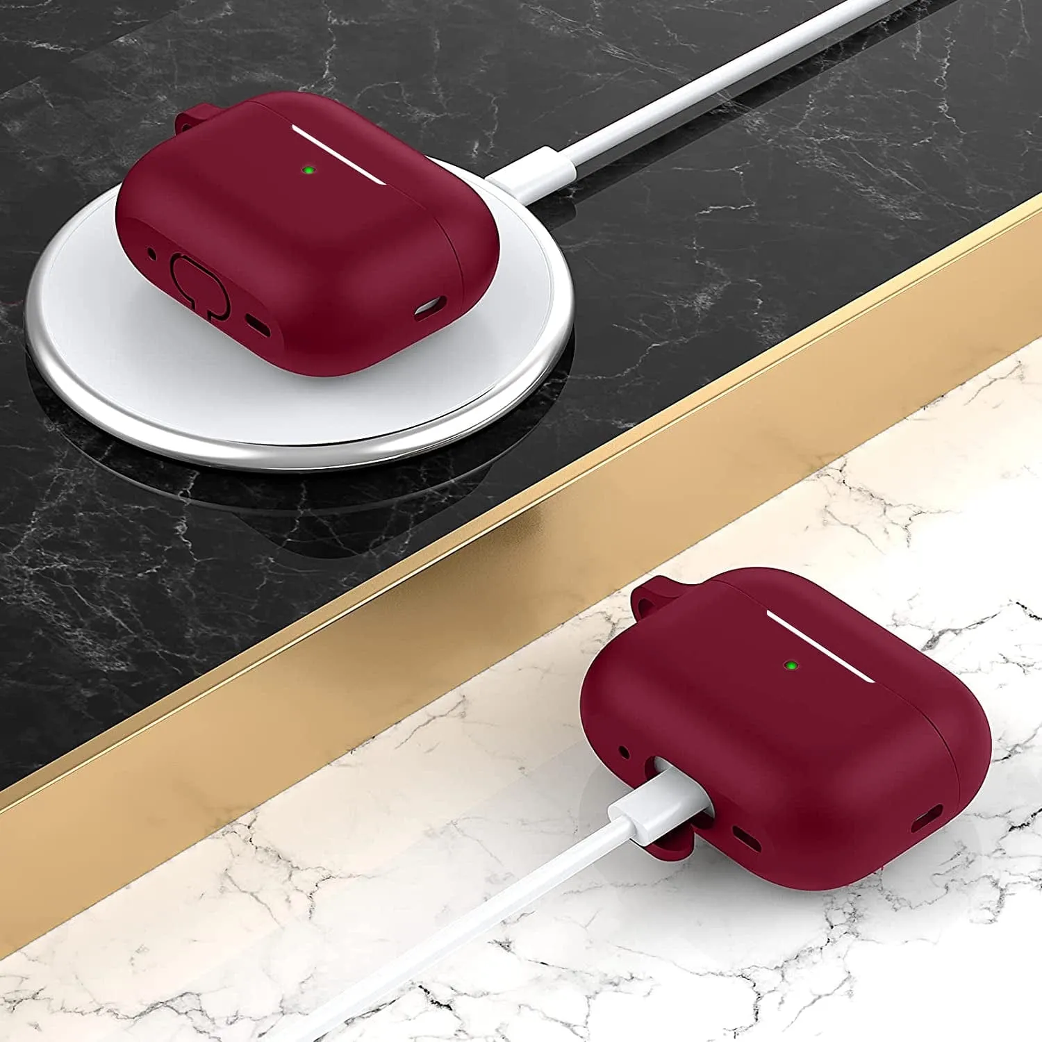 Burgundy Silicone Case - AirPods Pro 2 (2nd Generation)