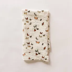 Butterfly Migration Swaddle Blanket