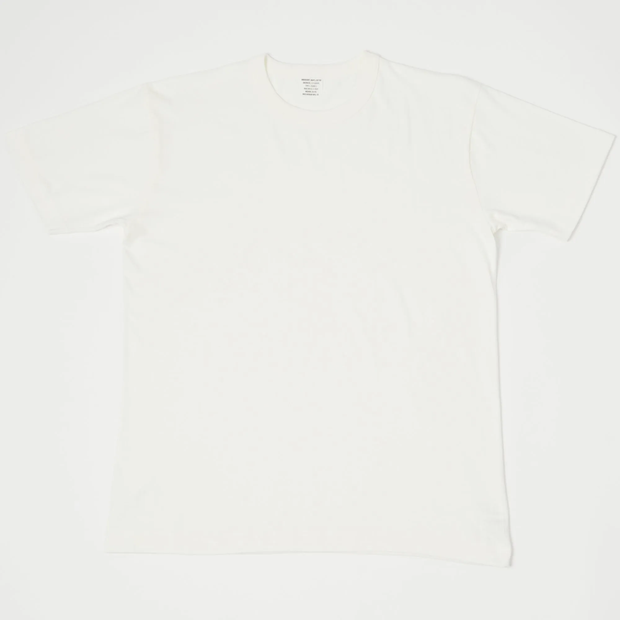 Buzz Rickson's 'Government Issue' Tee - White