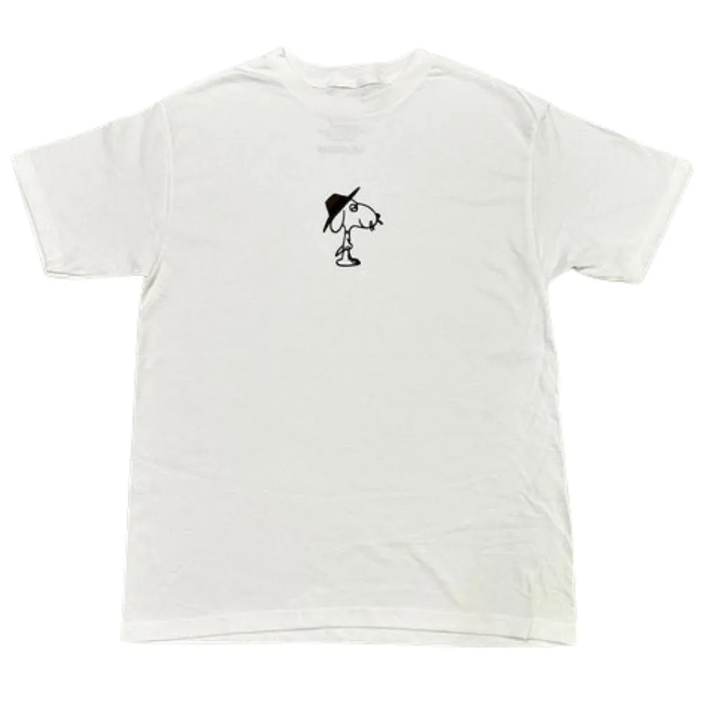 Camiseta Couch Screen Printed Spike Graphic White