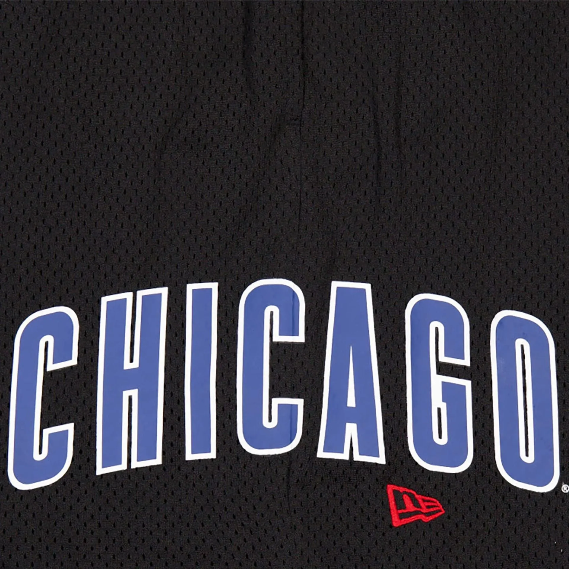 Chicago Cubs MLB Custom Black Mesh Shorts