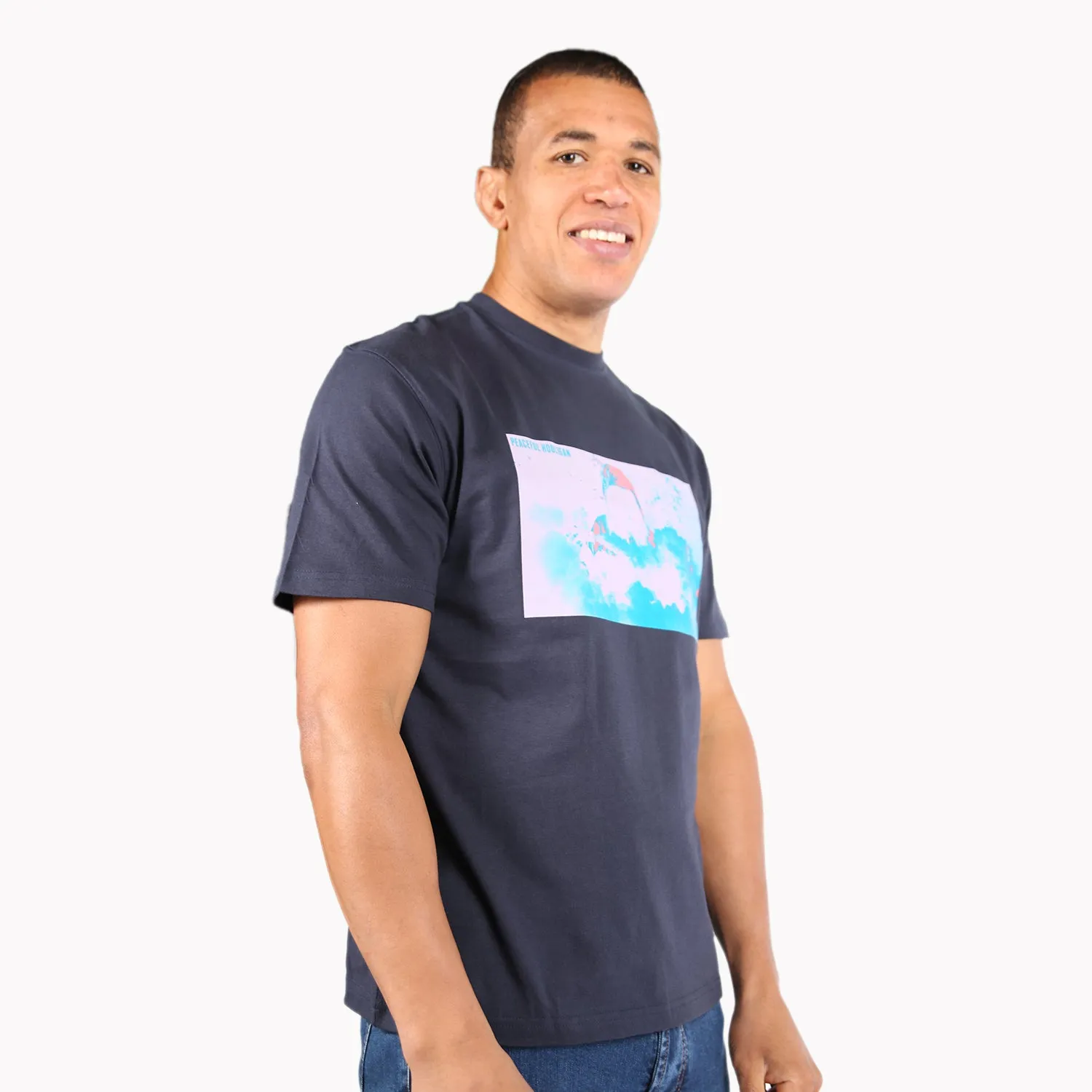 Cloud Cover T-Shirt Navy