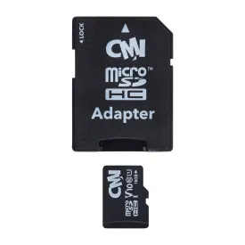 CMI U1 Class 10 16GB Micro SDHC Memory Card w/SD Adapter - 15-04619